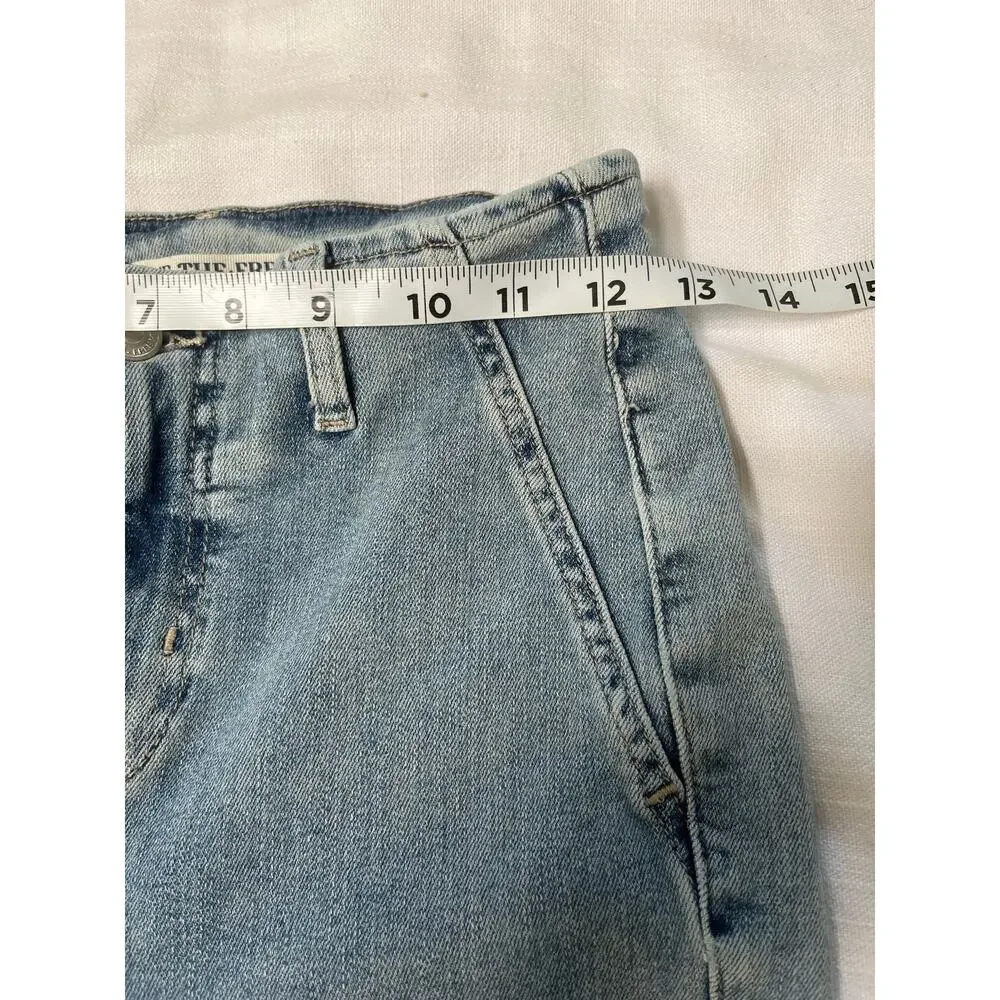 Free People We the free Denim level slit slim flare jeans Size 26